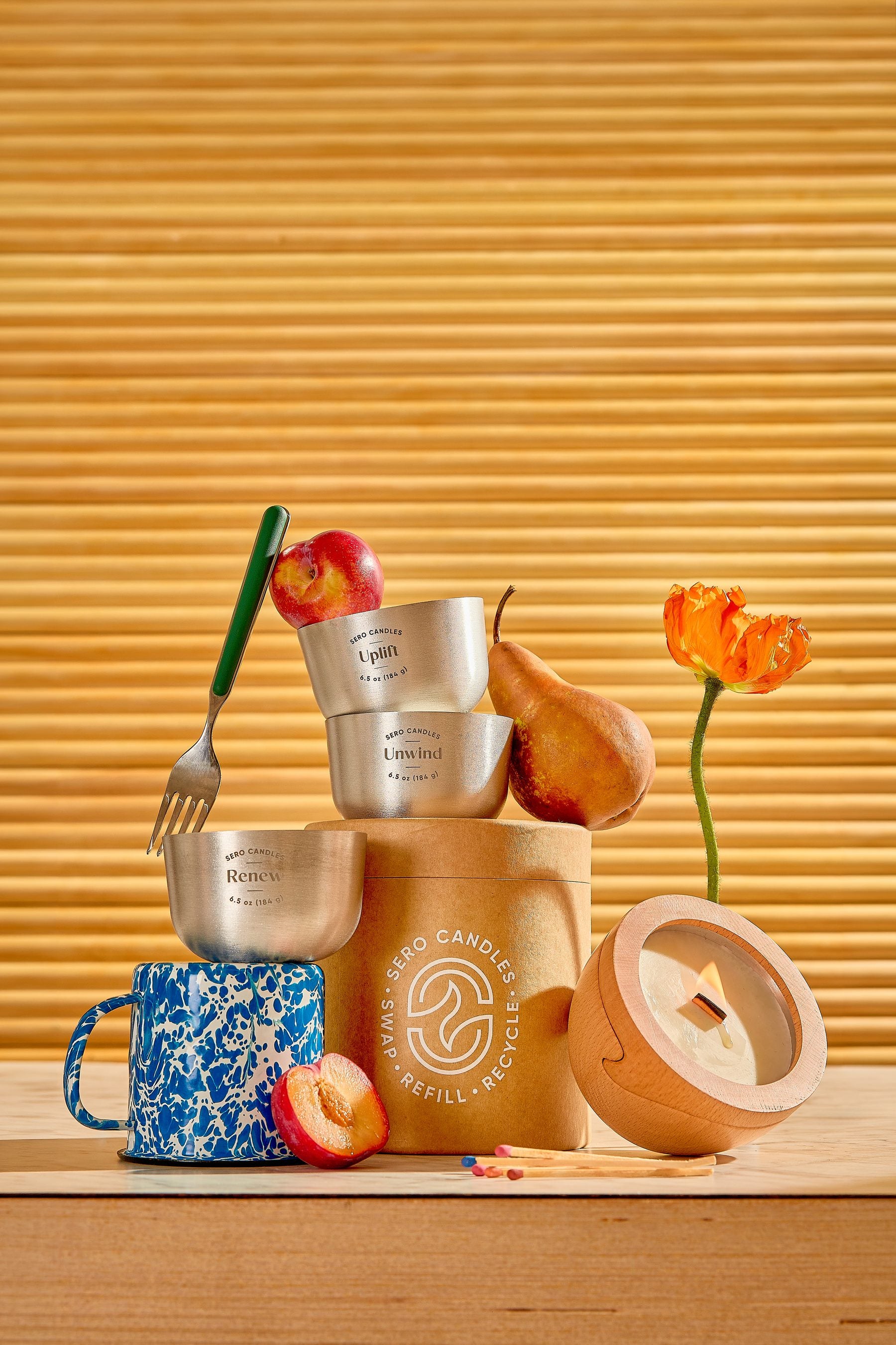 Sero candle still life