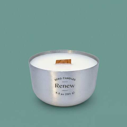 6.5 oz Recyclable Clean-Burning Candles