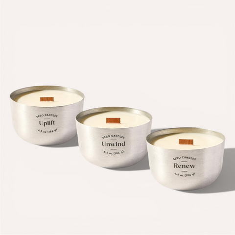 6.5 oz Recyclable Candles | 3 Pack