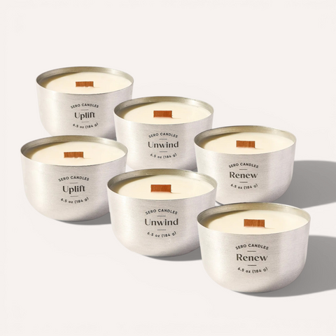 6.5 oz Recyclable Candles | 6 Pack