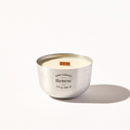 Recyclable 184g Wood Wick Candle Poured in Aluminum - Renew by Sero Candles