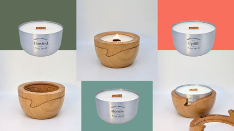 Recyclable Clean-Burning Candles